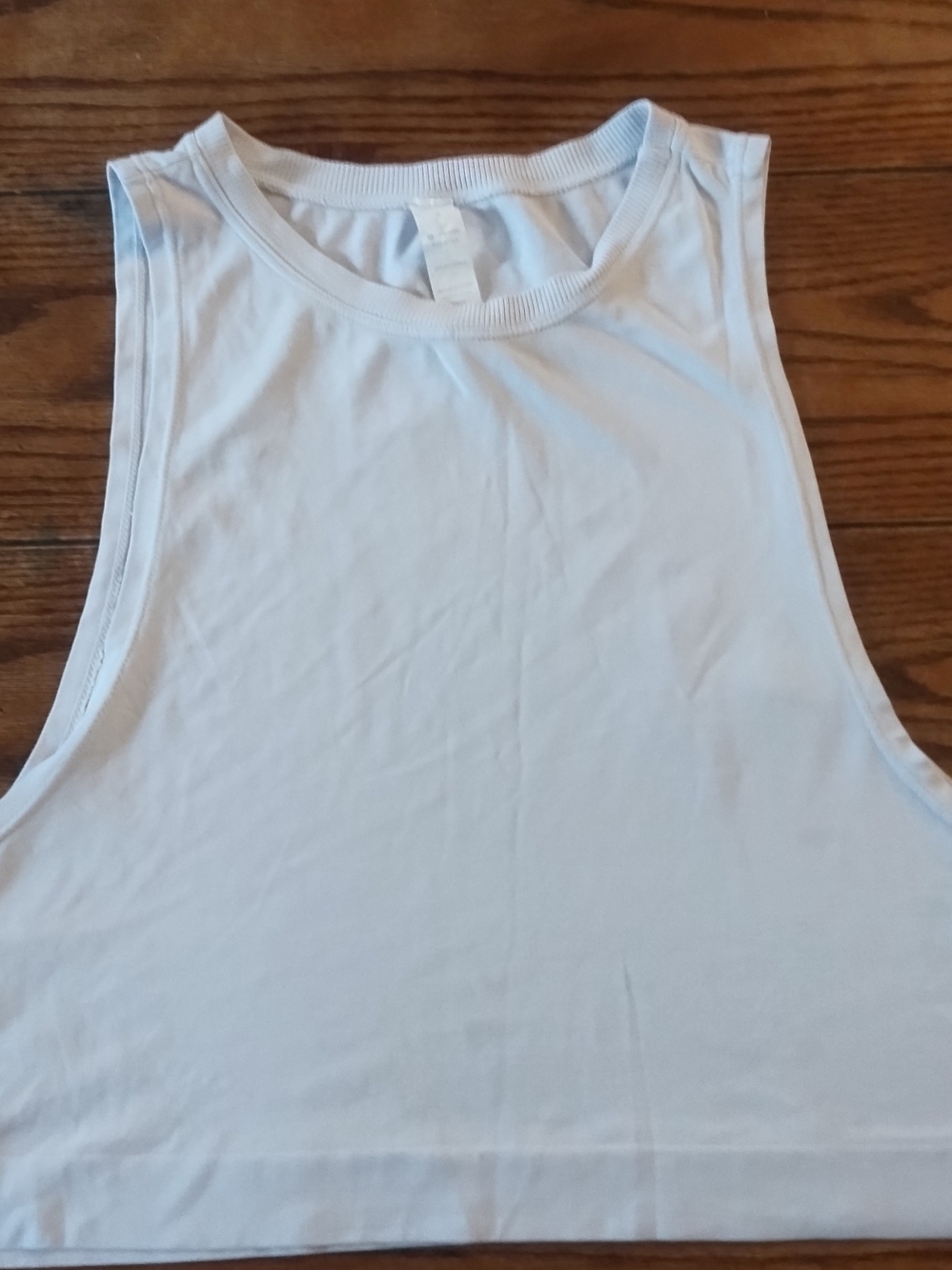 Avocado Active Wear Cropped Tank Medium